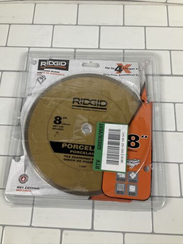 Ridgid CJ80P 8 in. Premium Tile Diamond Blade (6922772381879)